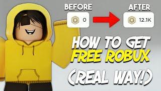 How To Get FREE ROBUX in ROBLOX 2024..  (REAL WAY)