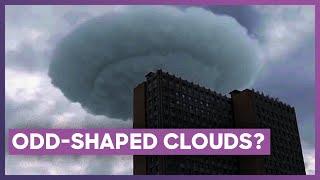 Eerie Saucer-Shaped Cloud Appears Over Moscow! | Paranormal Caught On Camera