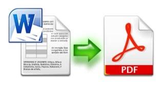 Как конвертировать doc в pdf?