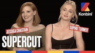 Jessica Chastain et Sophie Turner - On aimerait un spin-off avec Magnéto !