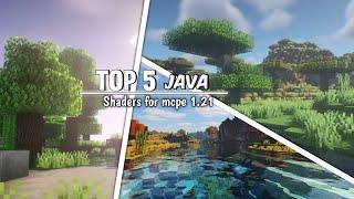 Top 5 Best Realistic Java Shader For Minecraft PE/Patch 1.21