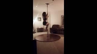 pole dance tricks raven spin to broken doll