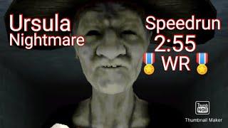 Eyes the horror game (Ursula nightmare speedrun mansion) 2:55 WR