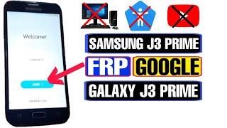 Samsung J3 Prime FRP Bypass 2023 | Samsung Galaxy J3 Prime Google Account Bypass Without PC |