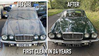 Jaguar XJ6 1978 | FIRST WASH IN 24 YEARS | Pt9