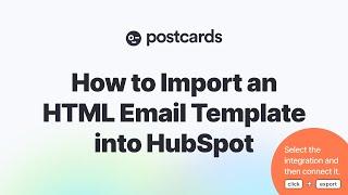 How to Import an HTML Email Template to HubSpot