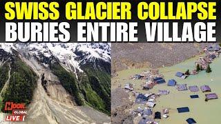 Swiss Glacier Collapse Updates LIVE: 90% of Alpine Village Blatten Wiped Out in Ice & Mud Disaster