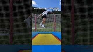 Wanna learn a Cork 720?few steps that helped me! #tricktip #howto #cork720 #skiing #trampoline