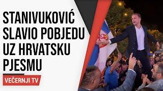 Draško Stanivuković uz hrvatsku pjesmu slavio pobjedu u Banja Luci