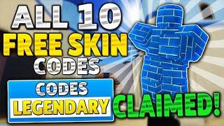 ALL 10 *SECRET SKIN* CODES in ARSENAL (ROBLOX)