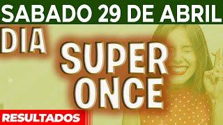 Resultado del sorteo Super Once Dia del Sábado 29 de Abril del 2023.