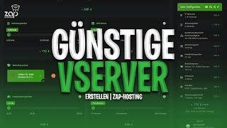 GÜNSTIGE VServer Mieten | Zap-Hosting Tutorial  GamePvP