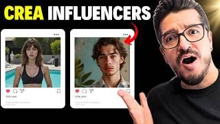 Cómo Crear un INFLUENCER con IA en sólo 10 MINUTOS y Ganar Dinero en Redes Sociales