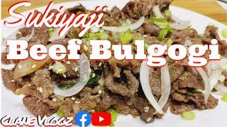 Beef Sukiyaji Bulgogi