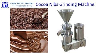 Cocoa Nibs Grinding Machine|Cocoa Liquor Making Machine|Colloid Mill|Cocoa Processing Machines