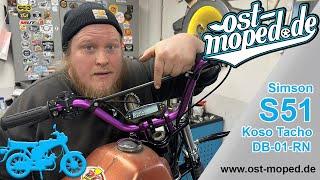 Simson S51 | Installation of Koso speedometer DB-01-RN | ost-moped.de