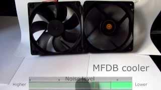 Normal cooler vs  MFDB cooler (Noise Test)