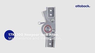 17KL100 Nexgear lock knee. Maintenance and installation. | Ottobock Professionals