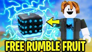 HOW TO GET FREE RUMBLE FRUIT IN BLOX FRUITS (Roblox)