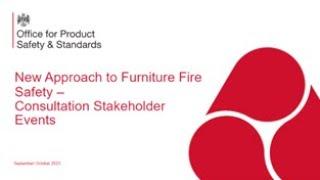 New Approach to Furniture Fire Safety