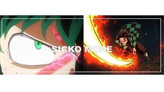 「AMV」 "SICKO MODE" (Boku no Hero Academia & Kimetsu no Yaiba)