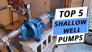 Top 5 Best Shallow Well Pumps You Can Buy Right Now [2025]