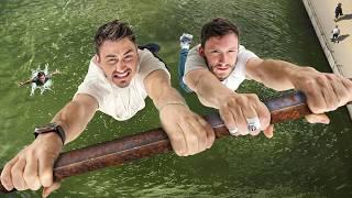 TOMBE PAS À L'EAU CHALLENGE (ft Laink)(c'est un fou furieux)