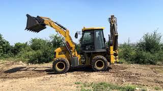 Shanmon WZ 30-25 Backhoe Loader Operating Video