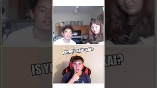 TELLING PEOPLE THEIR NAME AND ADDRESS ON OMEGLE! #shorts
