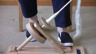 Using the True Creations' Portable Kick Spindle