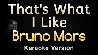 That's What I Like - Bruno Mars (Karaoke Songs With Lyrics - Original Key)