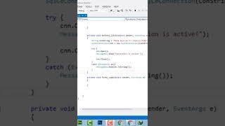 118 - How to Insert Data INTO Local DataBase using C#