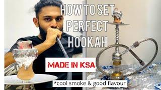 How To Setup Hookah At Home | How To Prepare A Perfect Shisha Tutorial | Make Smoking Shisha | vape