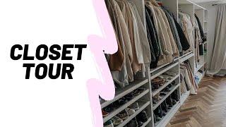 SPRING CLOSET TOUR / Wardrobe Organisation Tips + Ikea Pax Wardrobe / Sinead Crowe