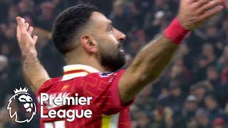 Mohamed Salah breaks away and puts Liverpool up 2-0 over Aston Villa | Premier League | NBC