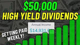 I Invested $50,000 in High Yield Dividend ETFs 1 Year Ago (Here's What Happened)