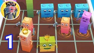 Merge Number Cube : Fam Run - Gameplay Part 1 iOS/Android - Number Cube Run