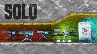 I Lived SOLO in a fully built Sewer Cave for 3 days - ARK PvP