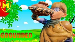 Grounded  КАК СДЕЛАТЬ ФЛЯГУ С УГОЛЬНЫМ ФИЛЬТРОМ