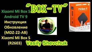 Xiaomi Mi Box S Android TV 9 Pie Инструкция Обновление (MDZ-22-AB) Xiaomi Mi Box S (R2603)