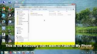 Flash & Install .img Recovery File via CWM