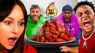 Freya Reacts to YOUTUBERS CONTROL WHAT SIDEMEN EAT FOR 24 HRS