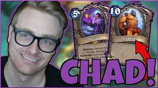 THADDIUS the ULTIMATE CHAD? N'zoth Control WARLOCK is NUTS | Scholomance Academy | Wild Hearthstone