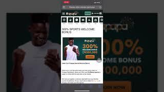 Frapapa Nigeria Sports Betting Site Review