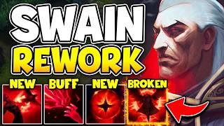 THE NEW SWAIN REWORK IS SO BROKEN I CAN'T BELIEVE THIS (HE HAS UNLIMITED ULTS?!)