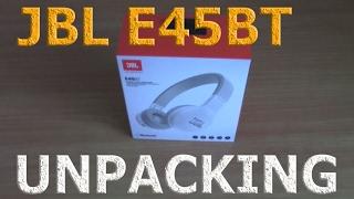 JBL E45BT unpacking/распаковка. Vitrust