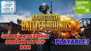 PUBG 4GB DDR4 2133MHZ RAM Gameplay