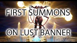 Lust summons Crazy Rates my account + swott account / Watcher of Realms