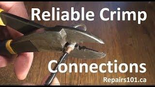 Reliable Crimp Connections