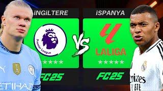 PREMIER LİG vs LA LIGA // FC 25 ALL-STAR